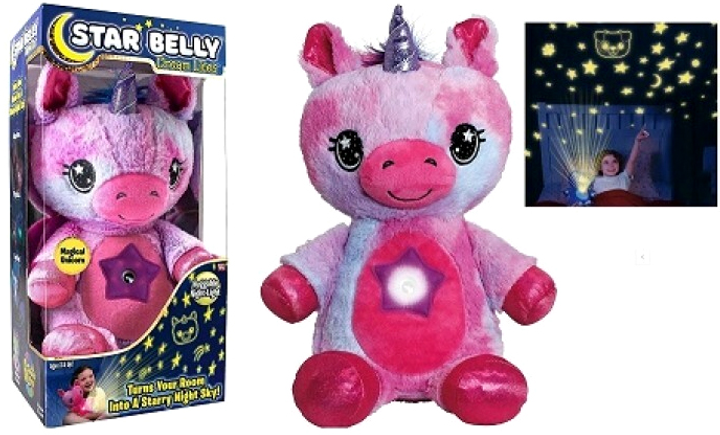 Іграшка-нічник Norimpex Star Belly з проектором (5902444068224) - зображення 1