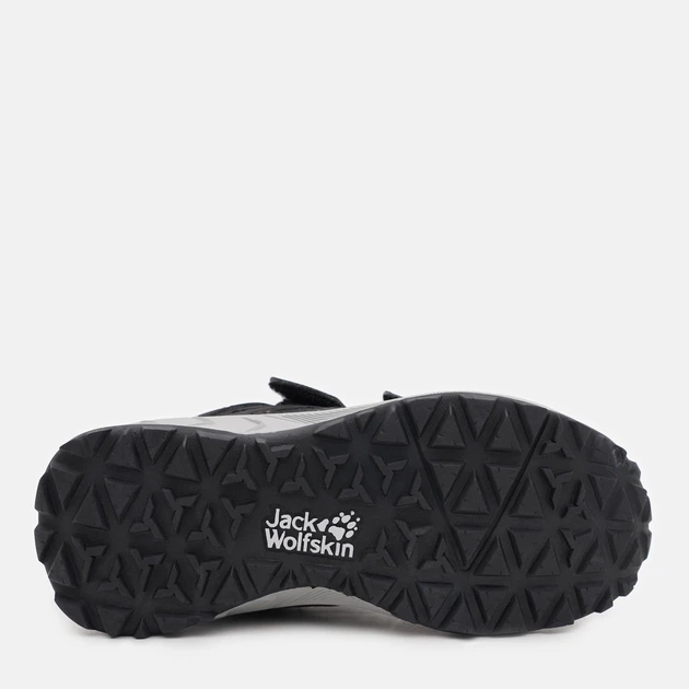 Детские треккинговые кроссовки для мальчика Jack Wolfskin Woodland Texapore Low Vc K 4046351_6364 32 Черные (4064993187700) - изображение 6