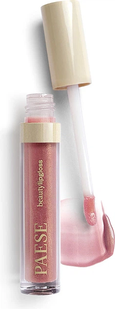 Блеск для губ Paese Beauty Lipgloss with Meadowfoam Seed Oil 03 Glossy 3.4 мл (5902627614439) - Фото 2 Блеск для губ Paese Beauty Lipgloss with Meadowfoam Seed Oil 03 Glossy 3.4 мл (5902627614439) - изображение 2