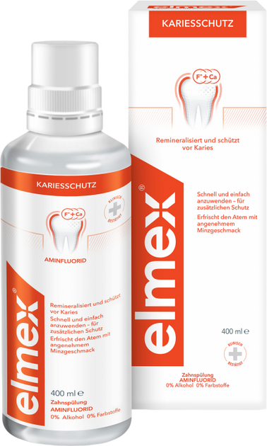 Płyn do płukania zębów Elmex przeciw próchnic 400 ml (4007965013607) - obraz 1