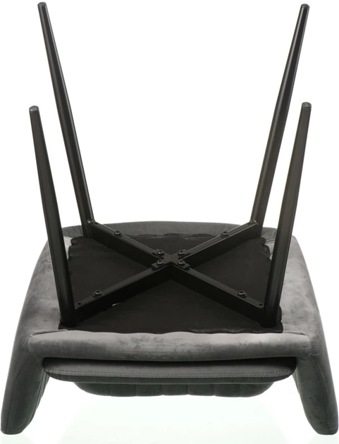 Стул для кухни и гостиной Special4You Sunshine Dark Grey (E6514) - изображение 15