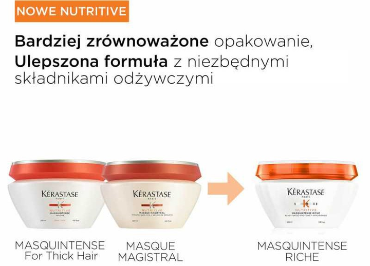 Маска для волосся Kerastase Nutritive Masquintense Riche живильна збагачена 200 мл (3474637155001) - зображення 4