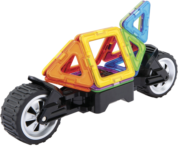 Конструктор магнітний Magformers Amazing Transform Wheel Set 17 деталей (8809465530198) - зображення 3
