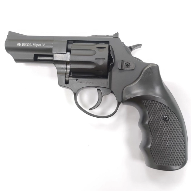 Револьвер под патрон Флобера Ekol Viper 3'' черный - изображение 1
