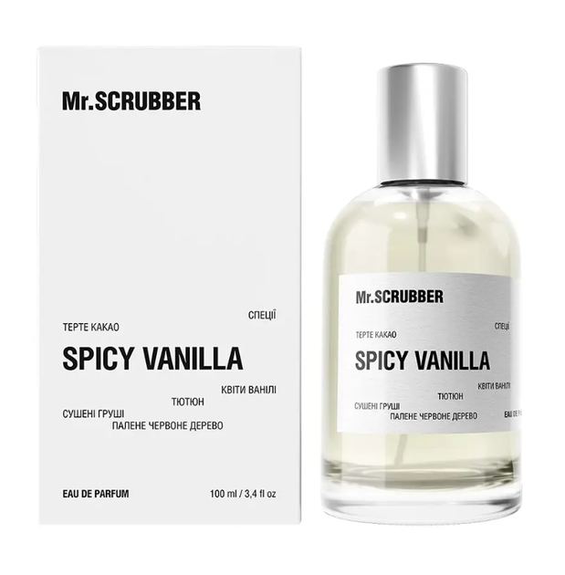 Парфюмерная вода Spicy Vanilla Mr.SCRUBBER, 100 ml - Фото 1 Парфюмерная вода Spicy Vanilla Mr.SCRUBBER, 100 ml - изображение 1