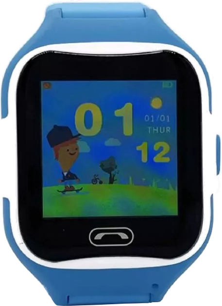 Smartwatch iLike Kids GPS Watch IWH01BE Blue - obraz 3