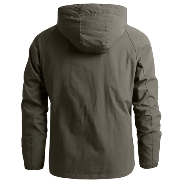 Мужская Водоотталкивающая Куртка ARMY с капюшоном койот размер S - изображение 2