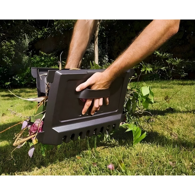 Компостер Keter E-Composter with base (с основой) черный 470 л 231415 - изображение 5