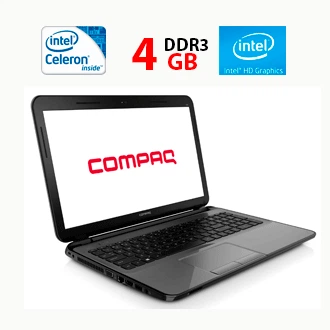 Ноутбук Б-класс HP Compaq 15-s000sg / 15.6" (1366x768) TN / Intel Celeron N2815 (2 ядра по 1.86 - 2.13 GHz) / 4 GB DDR3 / 750 GB HDD / Intel HD Graphics б/у - Фото 1 Ноутбук Б-класс HP Compaq 15-s000sg / 15.6" (1366x768) TN / Intel Celeron N2815 (2 ядра по 1.86 - 2.13 GHz) / 4 GB DDR3 / 750 GB HDD / Intel HD Graphics б/у - изображение 1