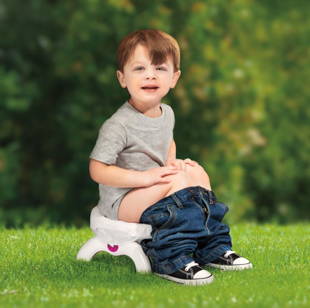 Дитячий дорожній туалет OXO Tot 2-in-1 Go Potty / від 9 місяців - зображення 4