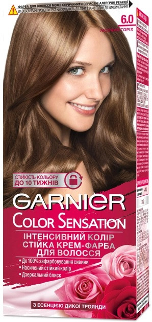 Краска для волос Garnier Color Sensation 6.0 Лесной орех 110 мл ...