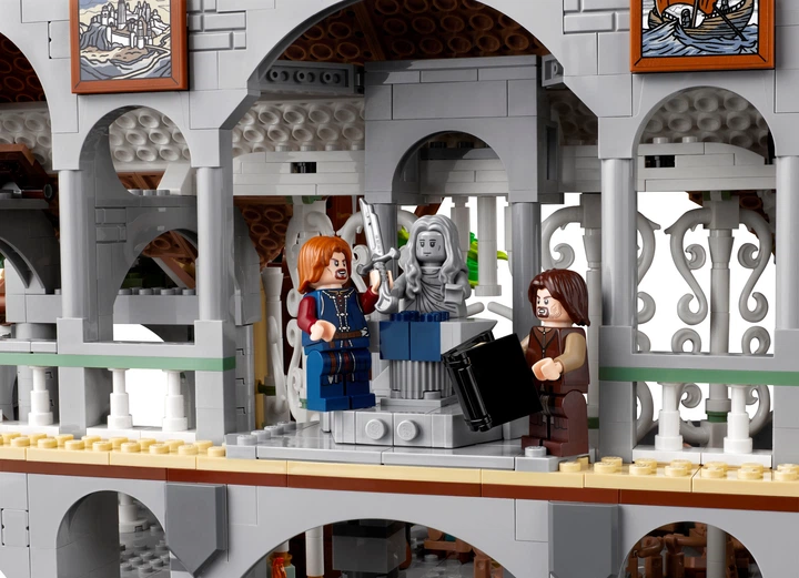 Zestaw klocków LEGO Icons Władca pierścieni: Rivendell 6167 elementów (10316) - obraz 7