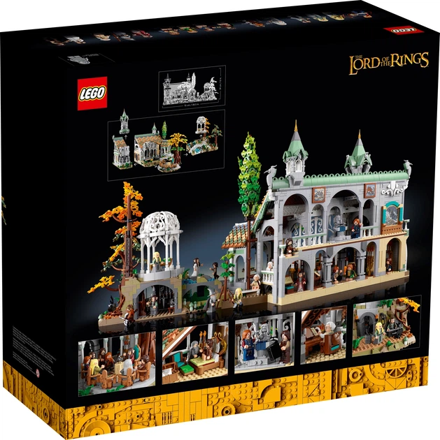 Zestaw klocków LEGO Icons Władca pierścieni: Rivendell 6167 elementów (10316) - obraz 13