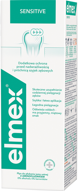 Ополіскувач для ротової порожнини Elmex Sensitive 400 мл (7610108065370) - зображення 5