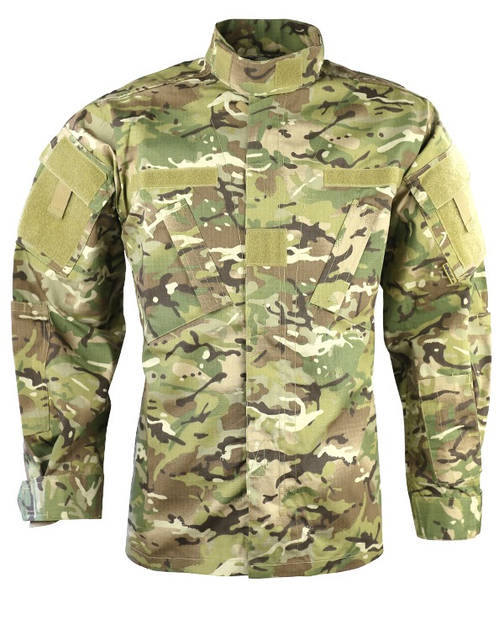 Рубашка тактическая Kombat UK Assault Shirt ACU Style S Мультикам (1000-kb-asacus-btp-s) - изображение 2