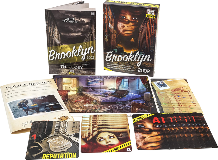 Gra planszowa Tactic Crime Scene Brooklyn 2002 (6416739585659) - obraz 2