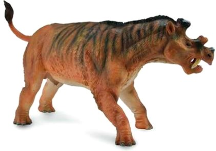 Фігурка Collecta Prehistoric Life Uintatherium Deluxe 17 см (4892900888002) - зображення 1