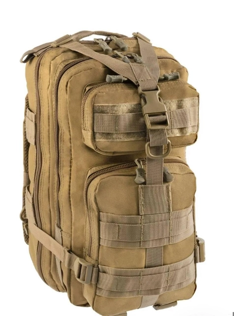 Военный тактический штурмовой рюкзак Badger Outdoor Recon Assault 25л, Кайот - изображение 1