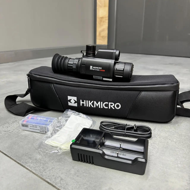 Тепловізійний приціл HikMicro Panther PH35L 2.0, 384×288, 50 Гц, 35 мм, NETD - зображення 2