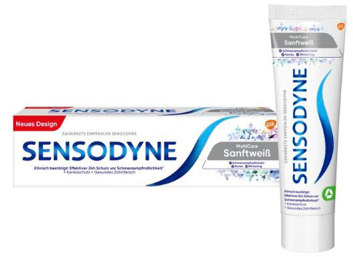 Зубна паста Sensodyne MultiCare Відбілююча 75 мл (5054563153463) - зображення 1