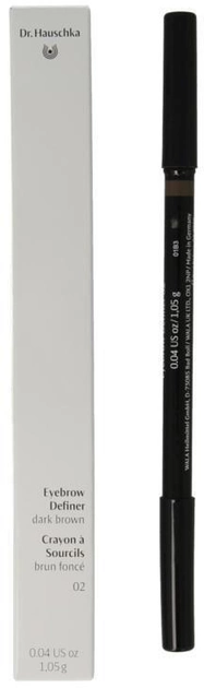Ołówek do brwi Dr. Hauschka Eyebrow Pencil Dark Brown 02 1.14 g (4020829097032) - obraz 1