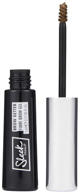 Żel do brwi Sleek MakeUP Brow Getter Medium Brown 5 ml (5000167352450) - obraz 1