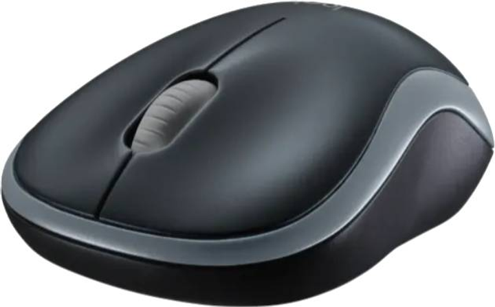 Mysz Logitech Logilink M185 cordless Notebook Mouse USB Black-Grey (5099206207282) - obraz 4