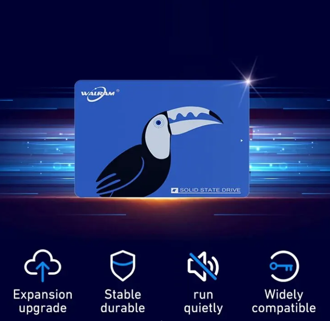 Накопитель SSD WALRAM 128 GB 2.5 Sata 3 - изображение 3