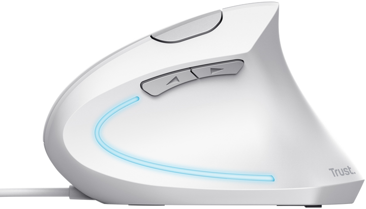 Мышь Trust Verto Ergonomic USB White (TR25133) - изображение 5