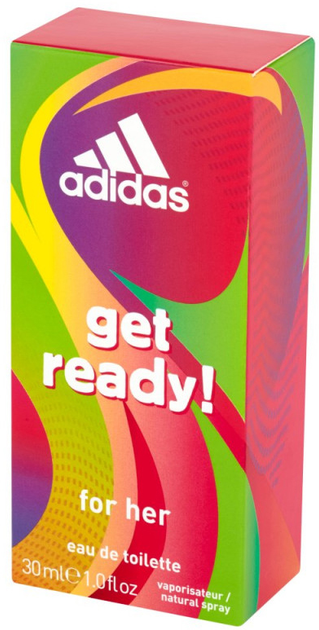 Туалетна вода для жінок Adidas Get Ready - зображення 3