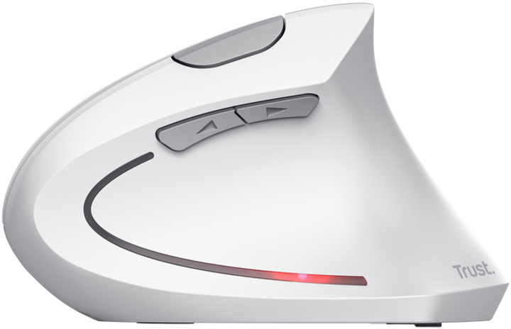 Мышь Trust Verto Ergonomic Wireless White (TR25132) - изображение 2