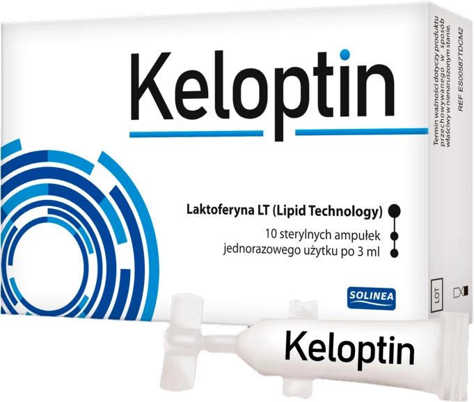 Krem do terapia przebarwień Solinea Keloptin 10 szt x 3 ml (5907572580211) - obraz 1