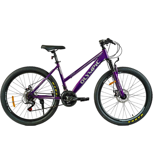 Велосипед спортивный Corso Olympic 26" рама 17" фиолетовый LP-26017 ...