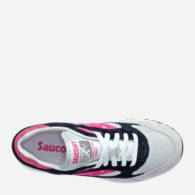 Buty sportowe męskie Saucony Shadow 6000 S70441-40 44.5 (10.5US) 28.5 cm Szary/Różowy (195019026971) - obraz 4