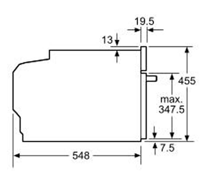 Вбудована духова шафа Bosch CMG7241B1 - зображення 8