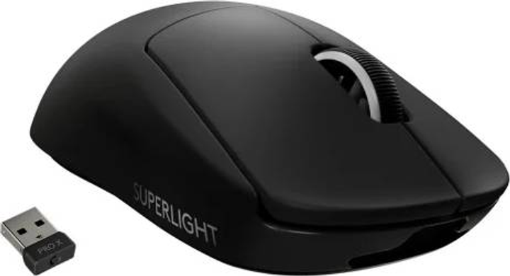 Mysz Logitech Logilink Pro X superlight wireless Gaming Mouse Black (5099206090460) - obraz 2