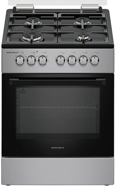 Плита газовая с электрической духовкой Grunhelm F661234GB (BP133512) - изображение 1