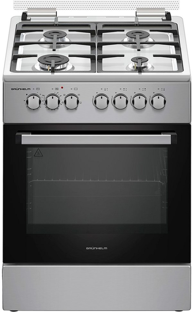 Плита газовая с электрической духовкой Grunhelm F66234I (BP133514) - изображение 1