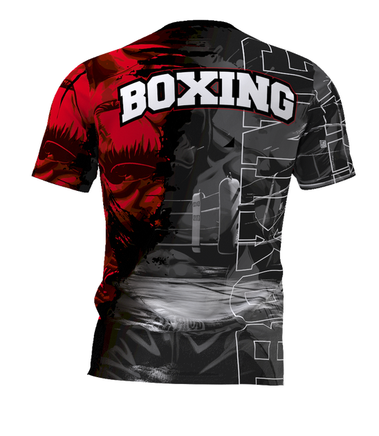 Футболка Boxing NEW GERA пряма класика Чорний S BOX14 (BOX14-S-003.11.06.0) (0001) - Фото 2 Футболка Boxing NEW GERA пряма класика Чорний S BOX14 (BOX14-S-003.11.06.0) (0001) - зображення 2