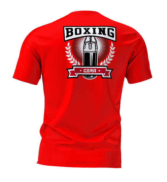 Футболка Boxing GERA пряма класика Червоний XL BOX10 (BOX10-XL-002.11.10.0) (0004) - зображення 2
