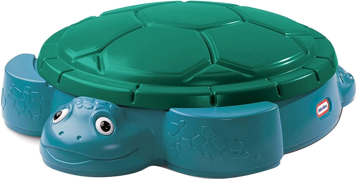 Дитяча пісочниця Little Tikes Turtle sandbox з кришкою (0050743174094) - зображення 1