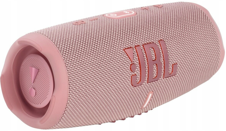 Głośnik przenośny JBL Charge 5 Bluetooth Różowy (6925281982149) - obraz 3