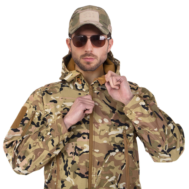 Куртка тактическая SP-Sport TY-0369 L Камуфляж Multicam - изображение 1