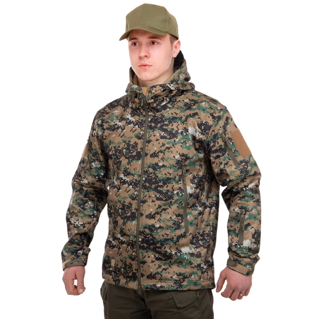 Куртка тактична SP-Sport ZK-20 L Камуфляж Marpat Digital Woodland - зображення 1