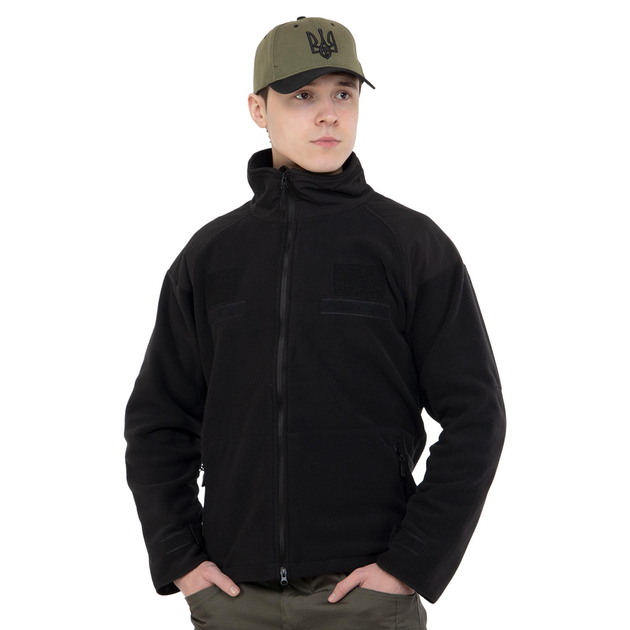 Куртка тактична флісова Military Rangers ZK-JK6003 XL Чорний - зображення 1