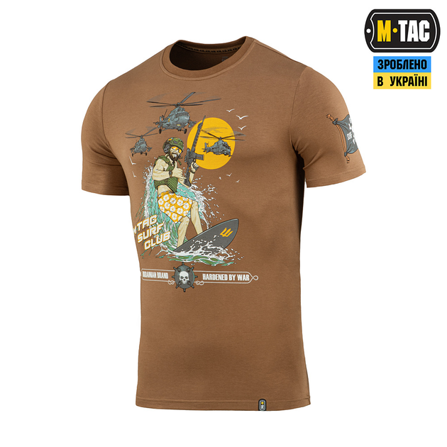 Футболка Surf M-Tac Coyote Club Brown 2XL - зображення 1