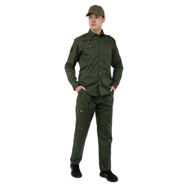 Костюм тактический (рубашка и брюки) Military Rangers ZK-SU1127 XL Оливковый - изображение 2