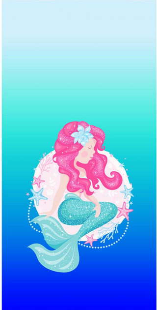 Захисна плівка Green MNKY Design Skin Sweet mermaid 7" Універсальна Blue (4251772512390) - зображення 2