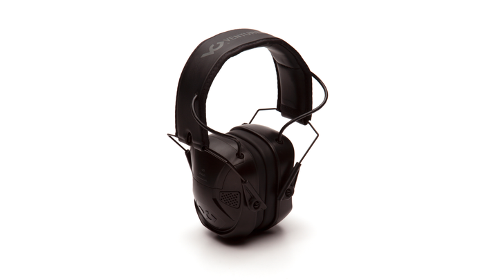 Протишумні навушники захисні з активні venture nrr gear bluetooth amp 26db (чорні) - зображення 2