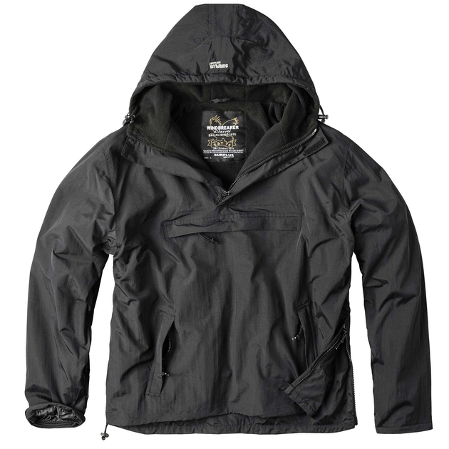 Анорак SURPLUS WINDBREAKER L Black - зображення 1